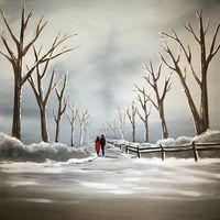 after the snow