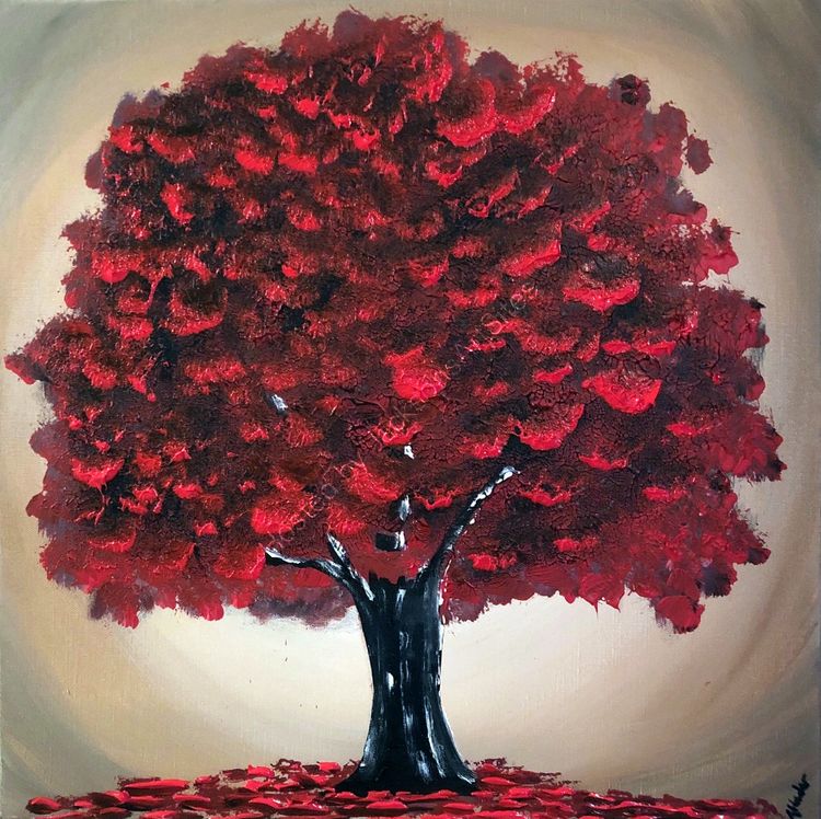 magical red tree 3