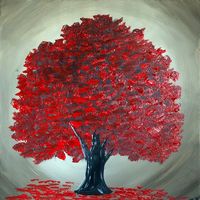 magical red tree 5