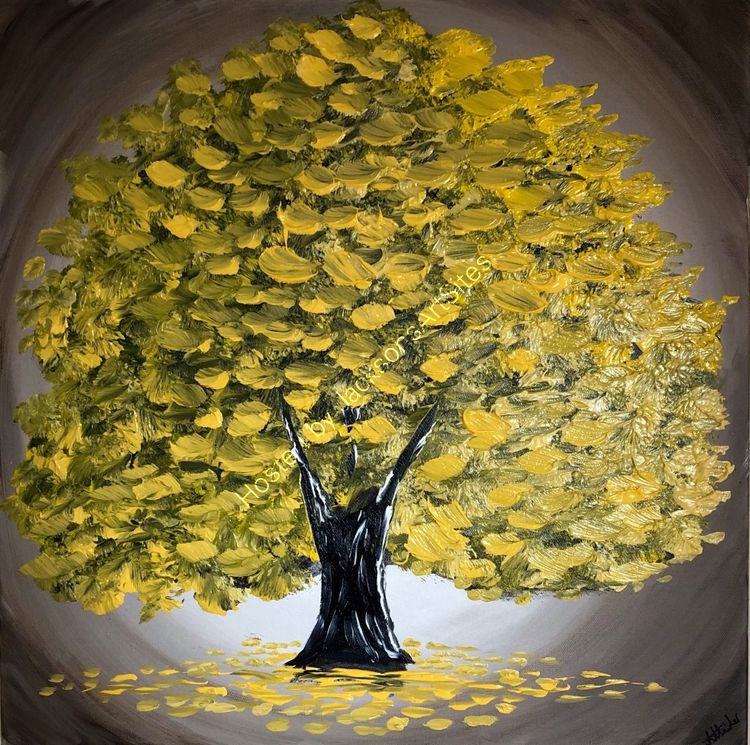 magical yellow tree