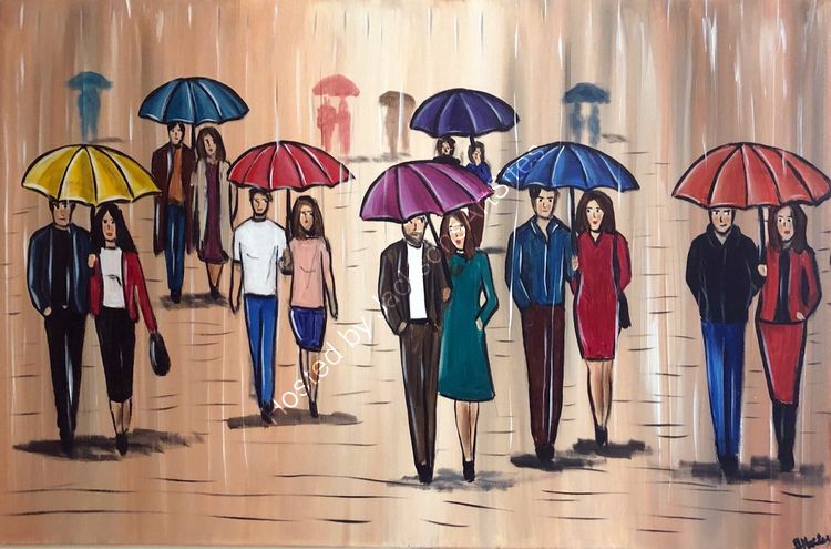 raining in the city 2