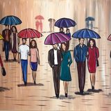 raining in the city 2