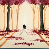 romantic woodland walk