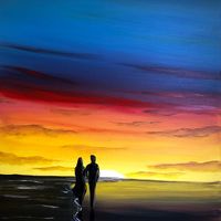 sunset glow