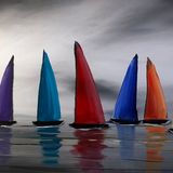vibrant colourful sails 2