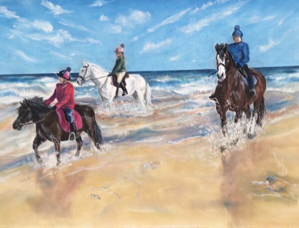 Making a splash  SOLD