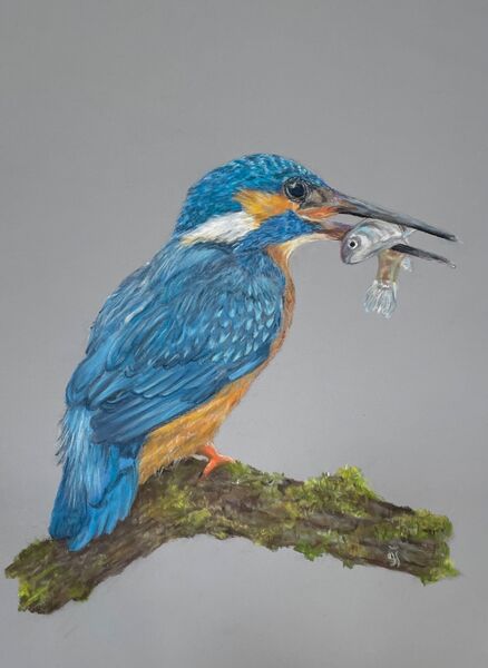 Been fishing SOLD Potter Heigham Easter Art Exhibition 2023