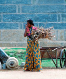 Woman with Firewood