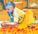 Tomato Stall, Mysore Market Series