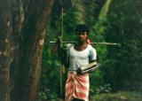 Tribal Villager in Forest