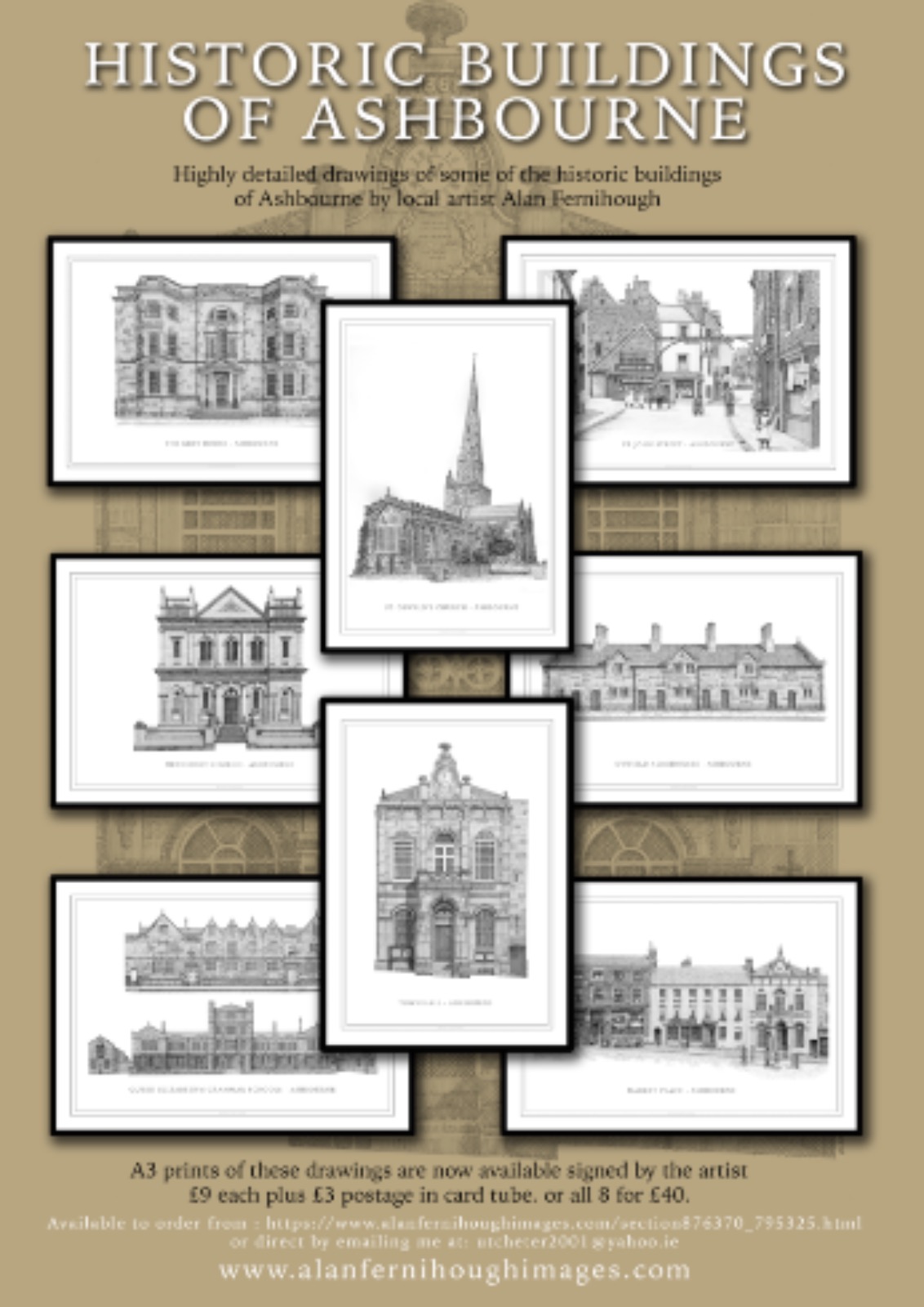 ASHBOURNE LINE DRAWINGS