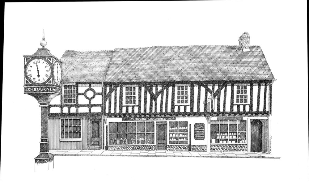 Gingerbread Shop line