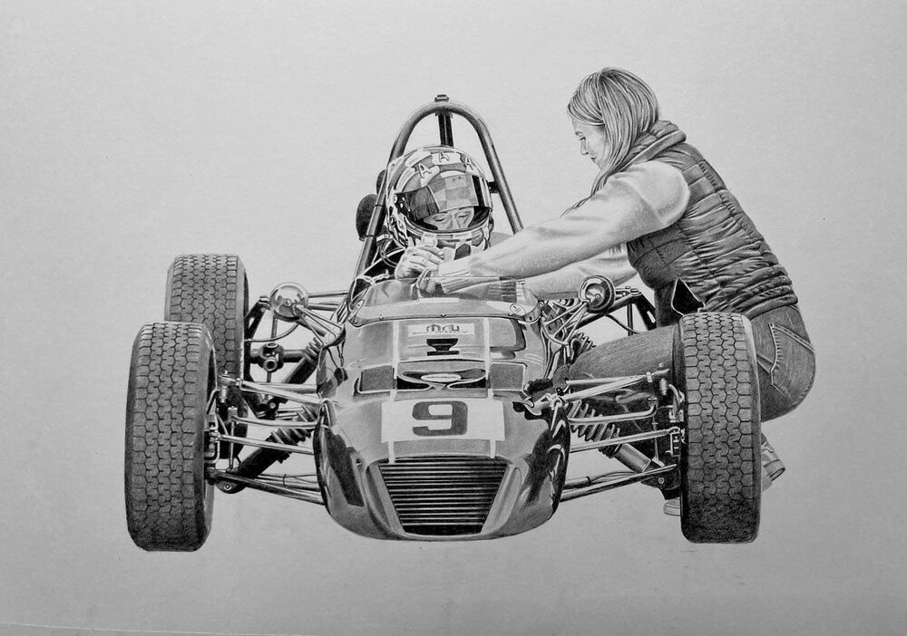 Matt Wrigley. Pencil 24x18