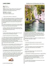 Lake Como Intructions