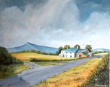 White farmhouse