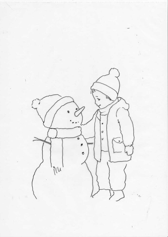Snowman-Outline-2