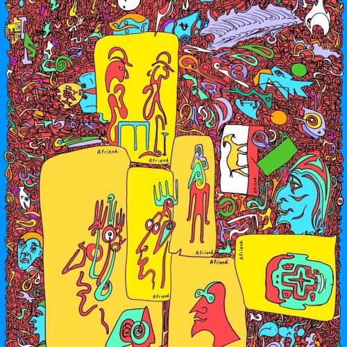 Picasso's Goat (red variation)