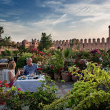 Dar Les Cigognes roof terrace