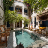 Riad Les Yeux Bleus Patio