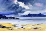 Skye from Applecross in Winter