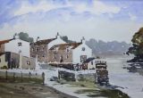 Staithes inner harbour N. Yorkshire