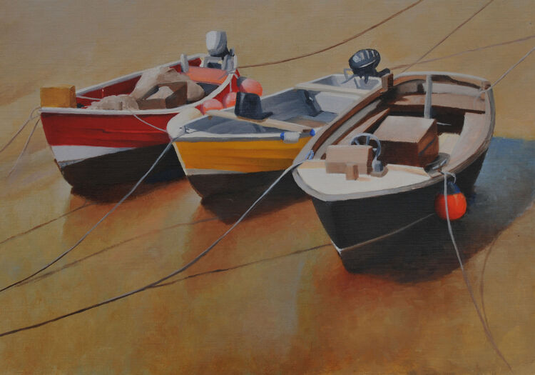 Boats in Bridlington Harbour - For sale