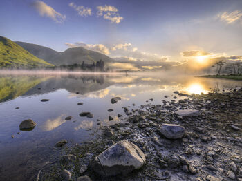Kilchurn Castle Midsummer Dawn