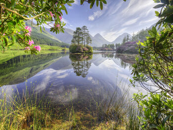 Loch Urr Glen Etive midsummer reflections