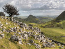peak district photo chrome hill from Brand end