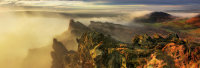 peak district photo ramshaw rocks misty dawn