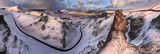 peak district photo Winnats pass winter