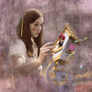 Alice and the Queen of Hearts