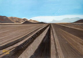 Salvador Dali desert