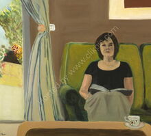 Woman with Tea Cup