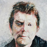 Into The Light, 2018 Oil Portrait of Dr. A. Jamieson by Alexandra Gould