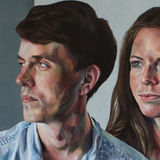 Cornerstones, 2017 Commissioned portrait of siblings by Alexandra Gould