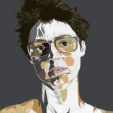 Self Portrait, 2013 Self Portrait in Photoshop by Alex Gould
