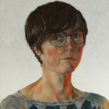 Self Portrait with Glasses, 2016 Self Portrait of Alexandra Gould 2016
