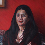 Reservation, 2018 Portrait by British artist Alexandra Gould