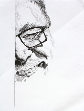 Graphite sketch by Alexandra Gould