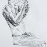 Life Drawing Sketch By Alexandra Gould