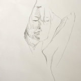 Life Drawing sketch by Alex Gould
