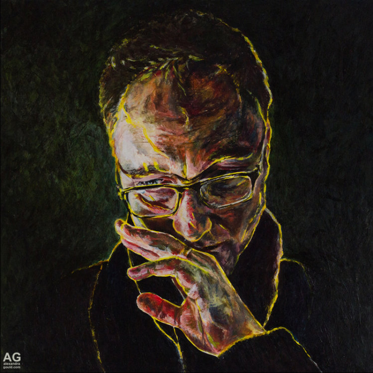 Portrait of Thinking by Alexandra Gould