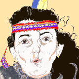 Out of Character No 2, 2013 Photoshop Character Portrait by Alex Gould