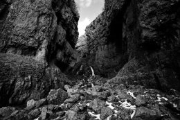 Gordale Scar Black and White