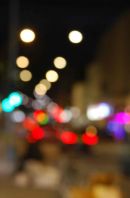 Busy Street At Night