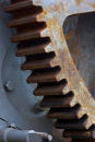 Rusty machine cog