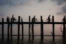 U Bein's Bridge Amarapura Burma