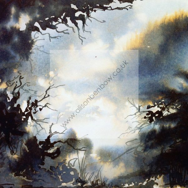 into the clearing