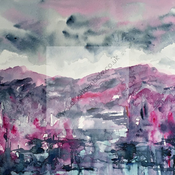 rose tinted rain